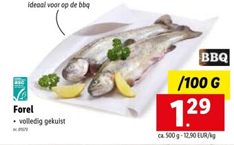 Lidl Forel aanbieding