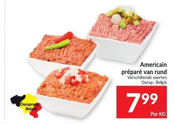 Intermarché Americain préparé van rund aanbieding