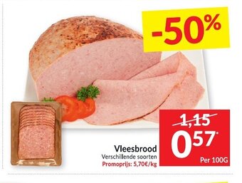 Intermarché Vleesbrood aanbieding