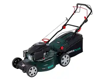 Hubo Powerplus Pro Power POWPG10120 benzine grasmaaier zelftrekkend 189cc 56cm aanbieding