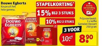 Kruidvat Douwe Egberts aanbieding