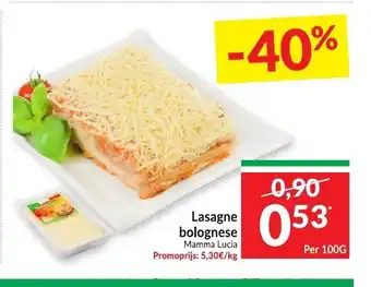 Lasagne bolognese