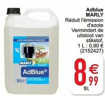 Cora Adblue marly aanbieding
