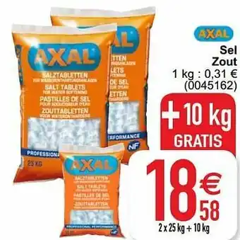 Cora Sel zout aanbieding