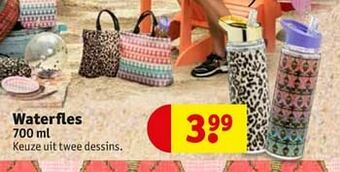Kruidvat Waterfles aanbieding