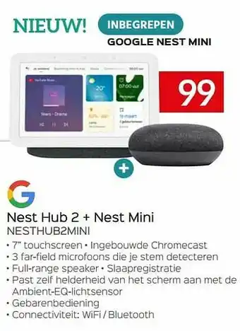 Google nest hub 2 + nest mini nesthub2mini