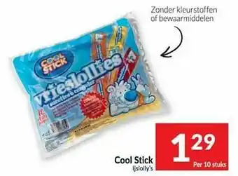 Intermarché Cool stick ijslolly`s aanbieding