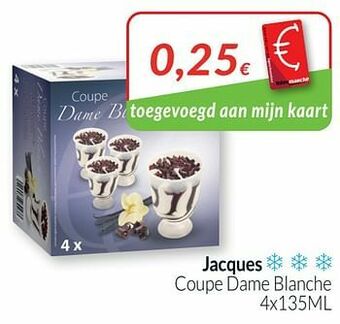 Jacques coupe dame blanche
