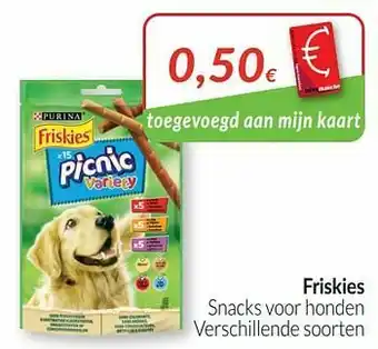 Intermarché Friskies snacks voor honden aanbieding