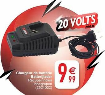 Cora X-performer chargeur de batterie batterijlader aanbieding