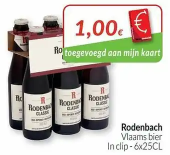 Intermarché Rodenbach vlaams bier aanbieding