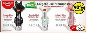 Kruidvat Colgate elixir tandpasta aanbieding