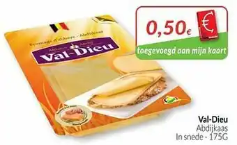 Intermarché Val-dieu abdijkaas aanbieding