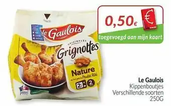 Intermarché Le gaulois kippenboutjes aanbieding