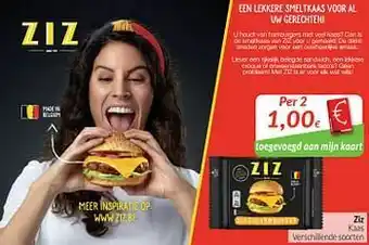 Intermarché Ziz kaas aanbieding