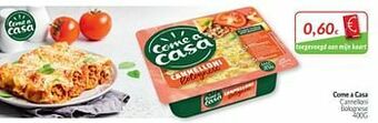 Intermarché Come a casa cannelloni bolognese aanbieding