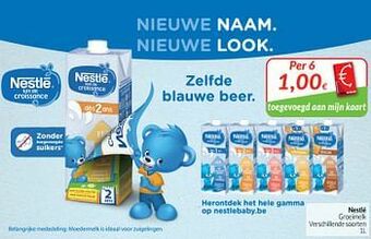 Intermarché Nestlé groeimelk aanbieding