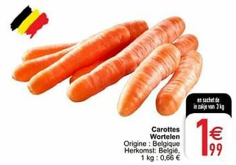 Cora Carottes wortelen aanbieding
