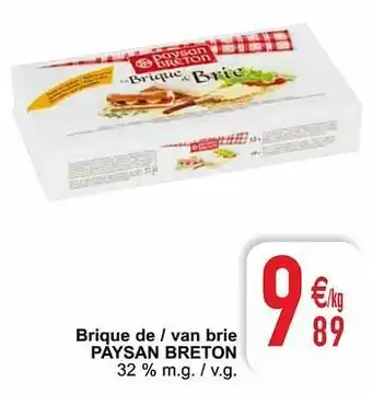 Cora Brique de - van brie paysan breton aanbieding