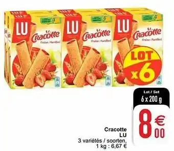 Cora Cracotte lu aanbieding
