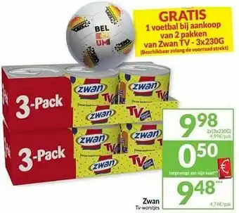 Intermarché Zwan tv-worstjes aanbieding