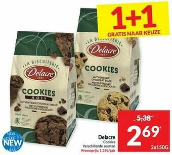 Intermarché Delacre cookies aanbieding