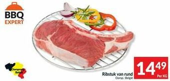 Intermarché Ribstuk van rund aanbieding