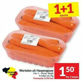 Intermarché Wortelen uit haspengouw aanbieding
