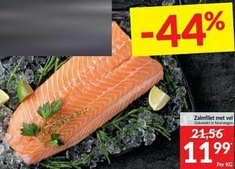 Intermarché Zalmfilet met vel aanbieding