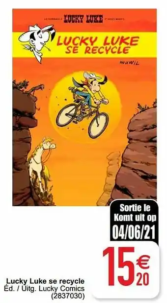 Cora Lucky luke se recycle aanbieding