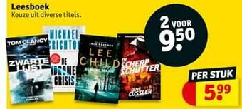 Kruidvat Leesboek aanbieding