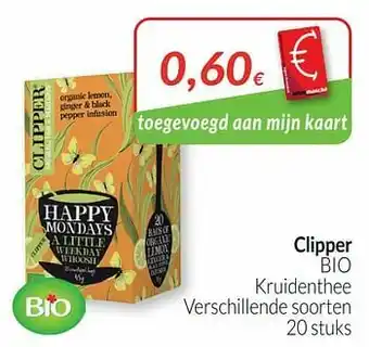 Clipper bio kruidenthee