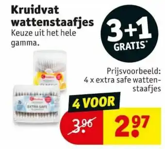 Kruidvat wattenstaafjes