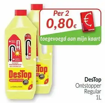 Intermarché Destop ontstopper regular aanbieding