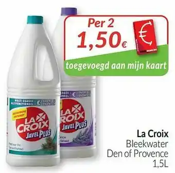 Intermarché La croix bleekwater den of provence aanbieding