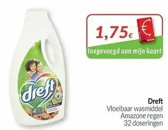 Dreft vloeibaar wasmiddel amazone regen