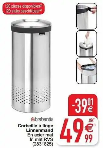Corbeille à linge linnenmand