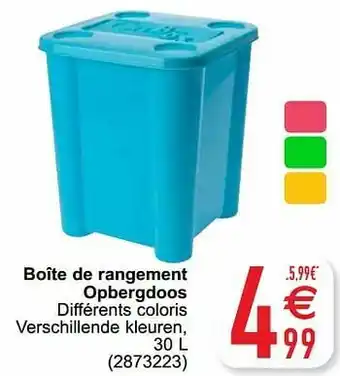 Cora Boîte de rangement opbergdoos aanbieding