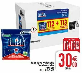 Cora Tabs lave-vaisselle vaatwastabs finish all in one aanbieding
