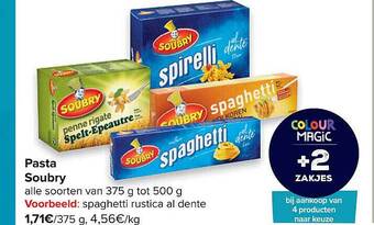Carrefour Market Pasta Soubry aanbieding