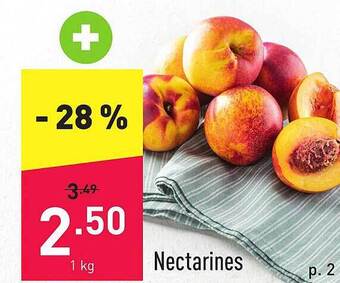 ALDI Nectarines aanbieding