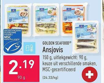 ALDI Ansjovis aanbieding