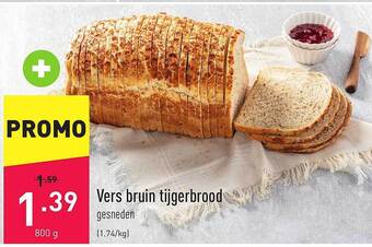ALDI Vers Bruin Tijgerbrood aanbieding