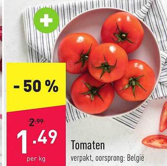 ALDI Tomaten aanbieding