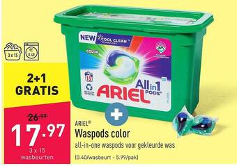 ALDI Waspods Color aanbieding