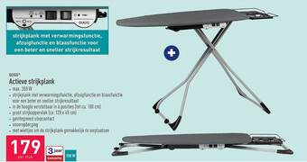 ALDI Actieve Strijkplank aanbieding
