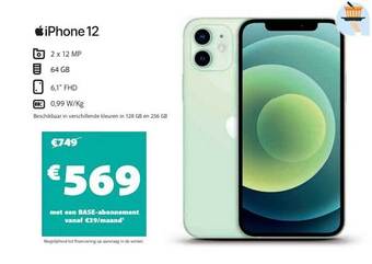 Base Iphone 12 aanbieding