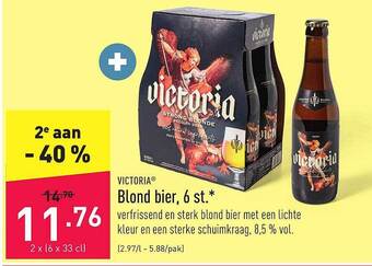 ALDI Blond Bier aanbieding