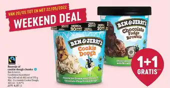 Roomijs Of Cookie Dough Chunks