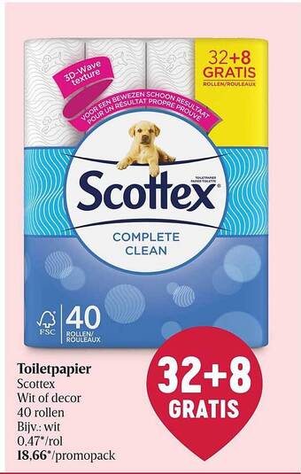Delhaize Toiletpapier aanbieding